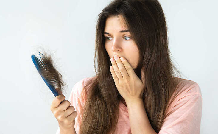 how much hair fall per day is normal?