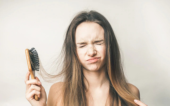 hair loss in teens