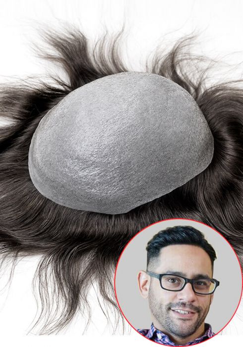 8 Men's Glue-On Hairpieces That Are Nothing But Amazing