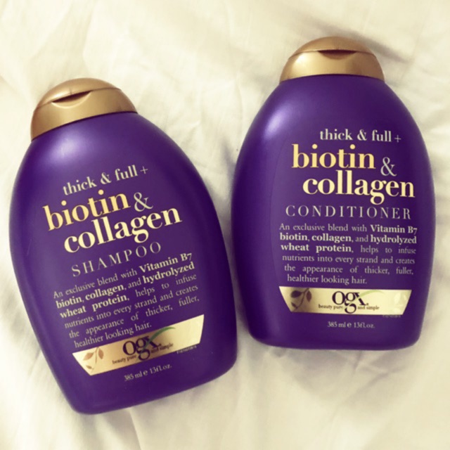 ogx bioten and collagen shampoo