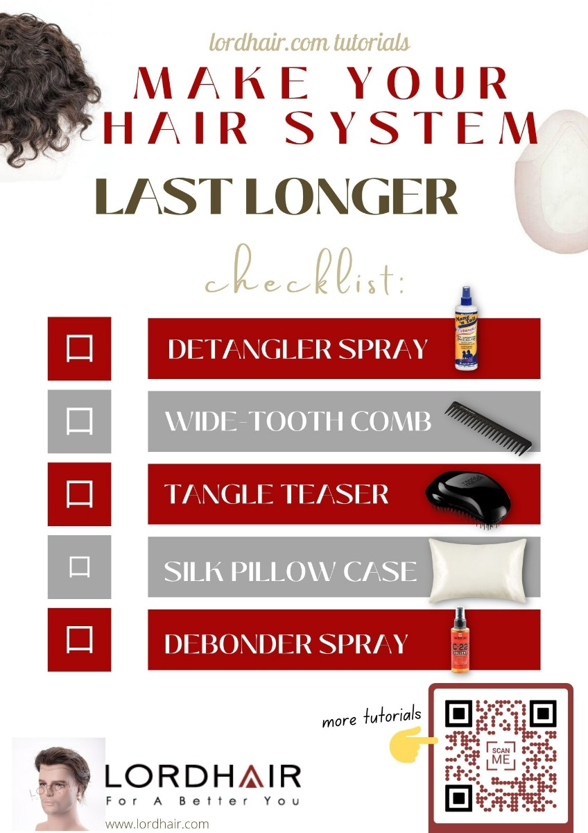 make hair system last longer