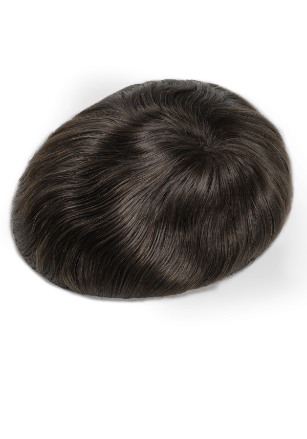 Full French Lace Hair Toupee Small Size 7 × 9