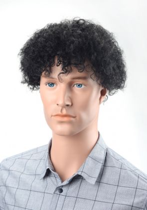 Durable German Lace Easy Attach Real Human Hair Wigs for Men
