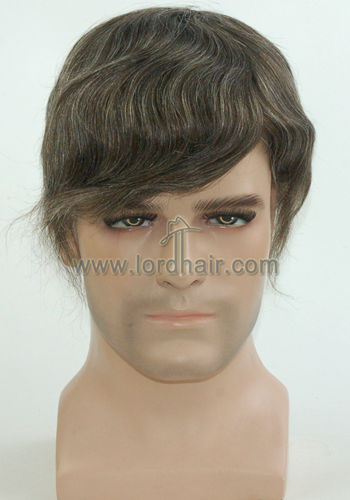 High Quality 100% Indian Human Hair Lace with PU Men's Toupee Wig - Best Toupee  Hair Wholesale and Retail Online