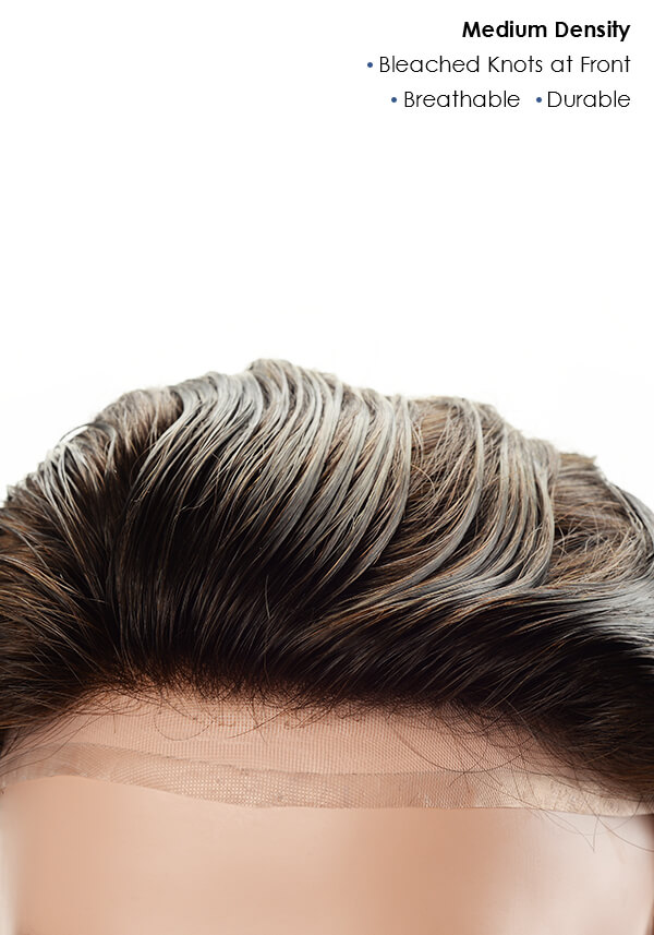 Mono with Thin Skin Perimeter Hairpieces for Men