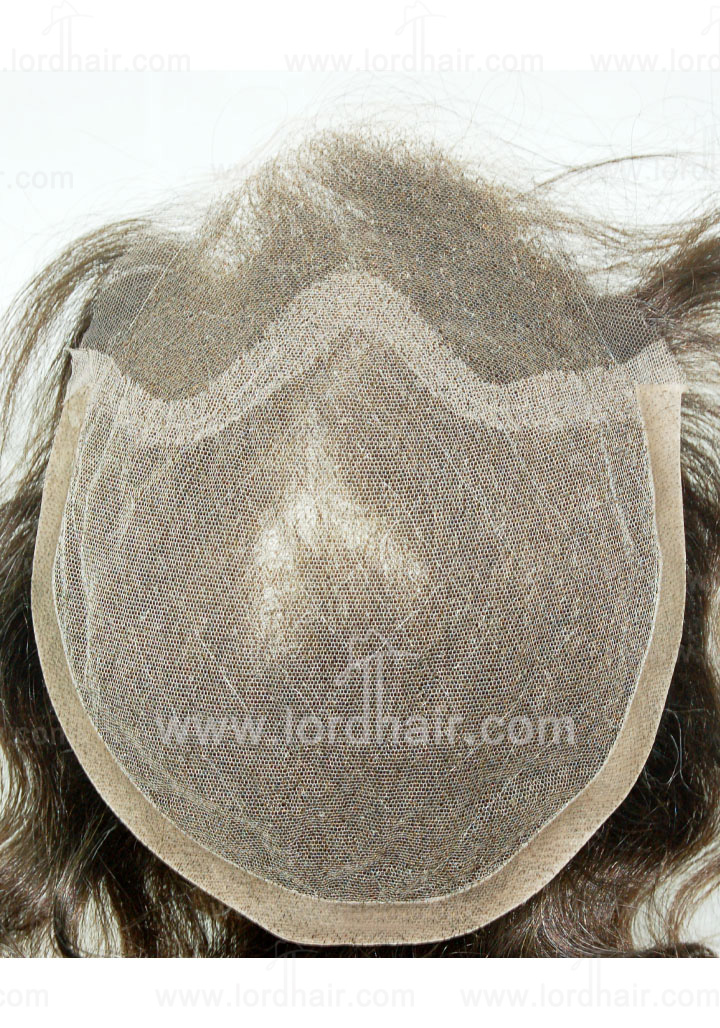 T300: High quality lace front male hair toupee, replacable Swiss lace front