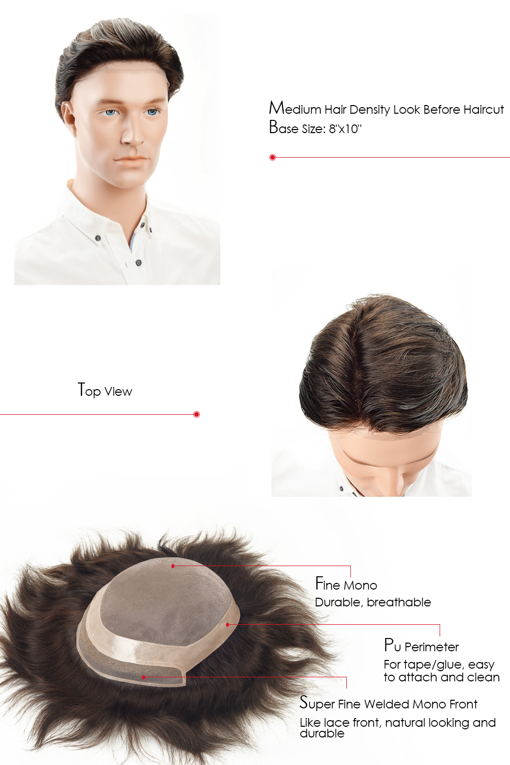 Hair replacement for men