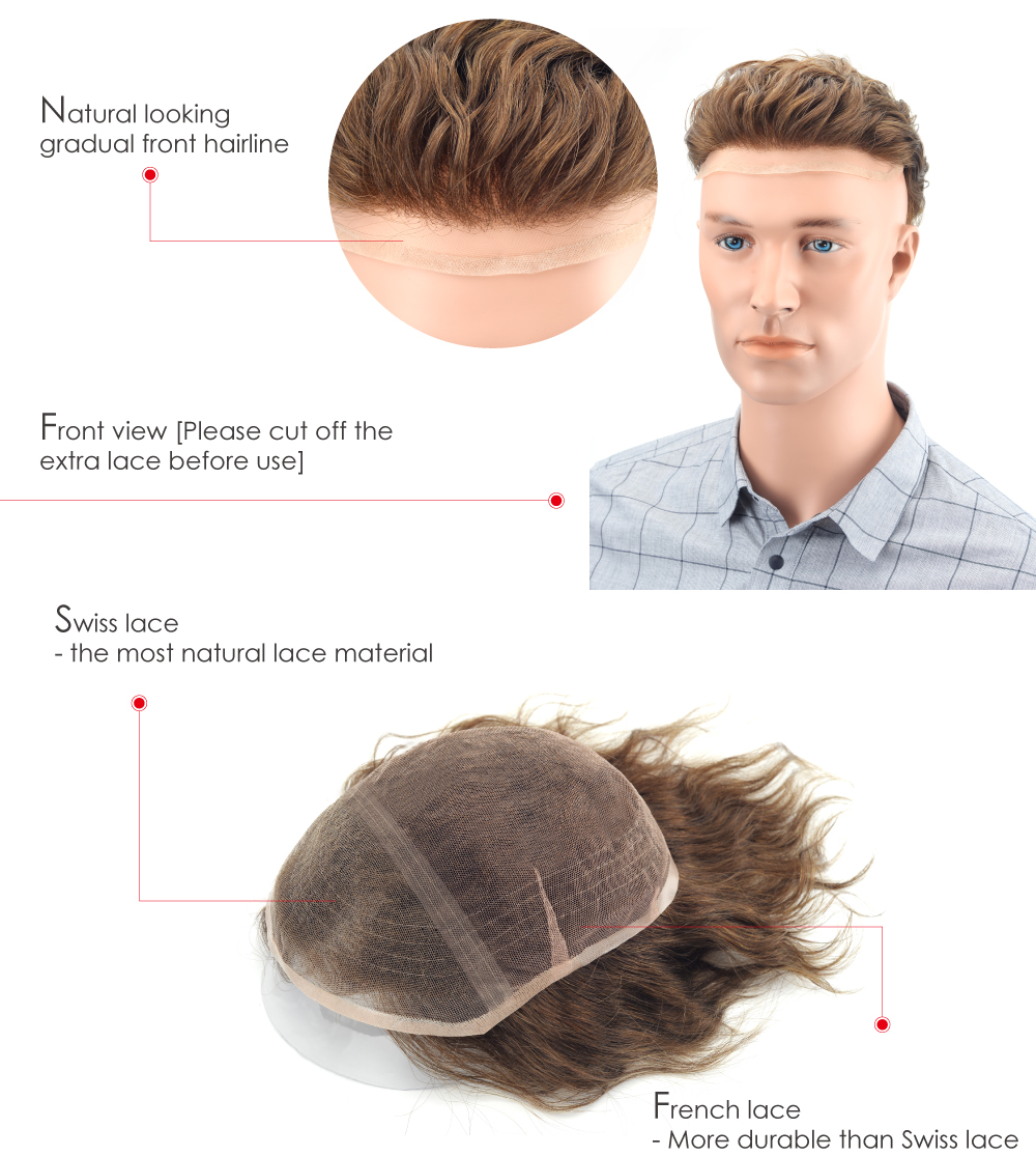 Lace Hair System for Men