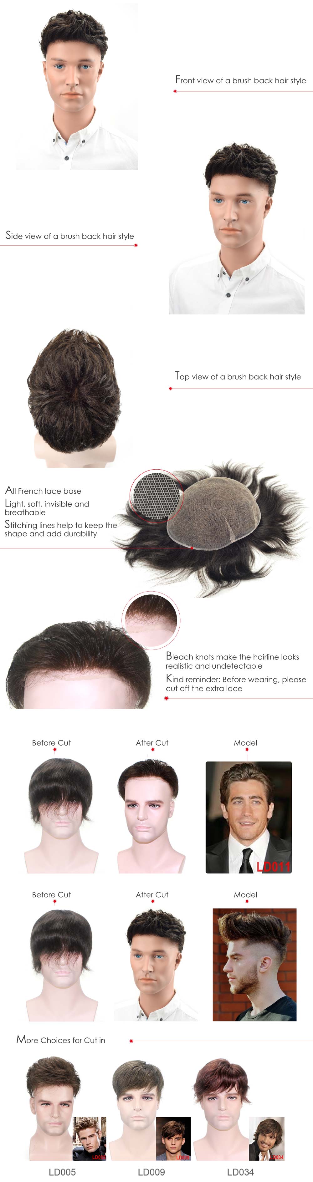 French Lace Hair System from Lordhair