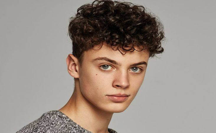 mens perm hairstyle