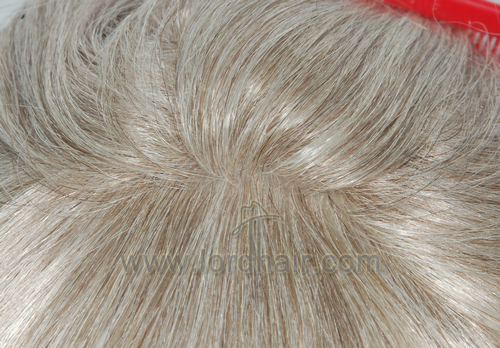 durable thick skin with gauze injected hairpiece
