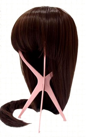 plastic hair system stand