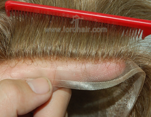 super thin skin with zigzag mono lace front